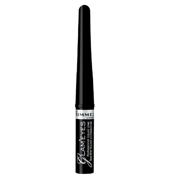 Fotoja e Penel për sy Rimmel Glameyes Professional, 001 Black, 4 ml
