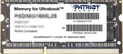 Fotoja e Memorie operative Patriot, 8GB, DDR3L SODIMM, 1600MHz, CL11 (PSD38G1600L2S)