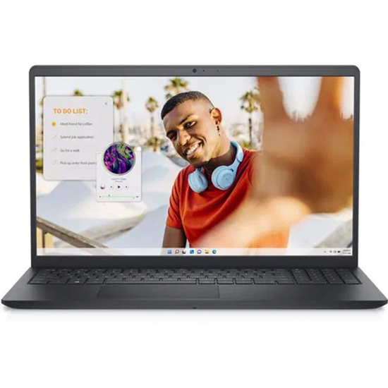 Fotoja e Laptop DELL NB Inspiron 15 3535, 15.6", AMD Ryzen 5 7520U, 8GBRAM, 512GB M.2 PCIe NVMe SSD, AMD Radeon 610M Graphics, e zezë