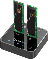 Fotoja e Docking station me funksion klonimi CoreParts USB3.2 Type C (10 Gbps) SATA M.2 SSD