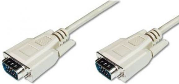 Fotoja e Kabllo Assmann Digitus D-Sub (VGA) - D-Sub (VGA), 1.8 m, gri