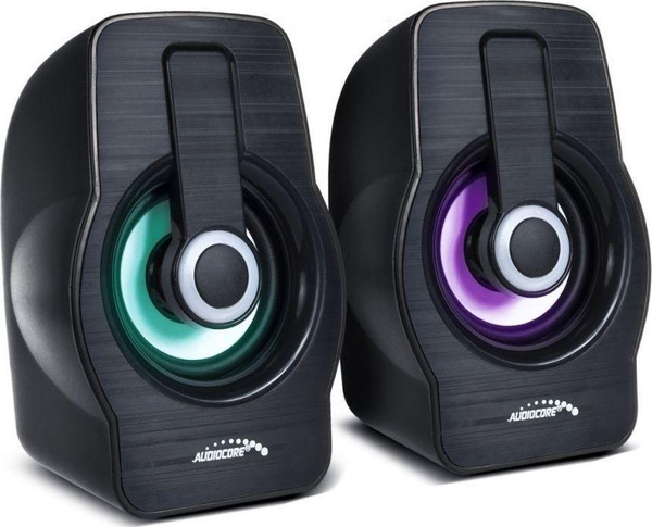 Fotoja e Altoparlant për kompjuter Audiocore AC855B, i zi