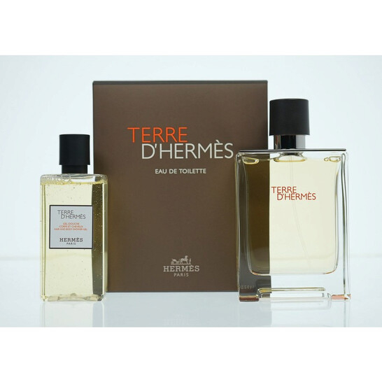 Fotoja e Set Eau de Toilette Hermes Men's Terre 100 ml + xhel dushi 80 ml