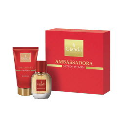 Fotoja e Set Eau de parfum Gisada Ambassadora 50 ml + xhel dushi 100 ml