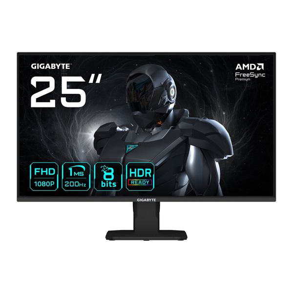 Fotoja e Monitor GIGABYTE GS25F2, 24.5", 1920 x 1080 (Full HD), 200Hz, i zi