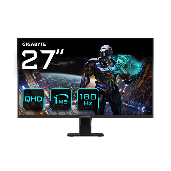 Fotoja e Monitor GIGABYTE GS27QA, 27", QHD, 180 Hz, i zi