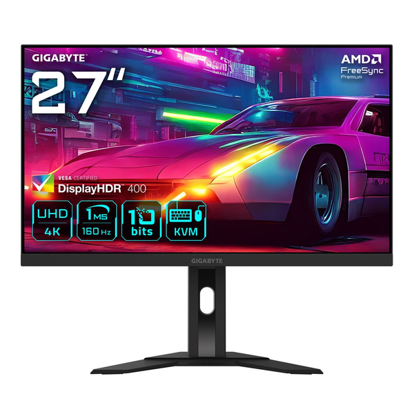 Fotoja e Monitor GIGABYTE M27UA, 27", 3840 × 2160 (4K UHD), 160 Hz, 1 ms MPRT, i zi
