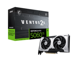 Fotoja e Kartela grafike MSI RTX 5060 Ti 8GB GDDR7, Ventus 2X, Dual Fan