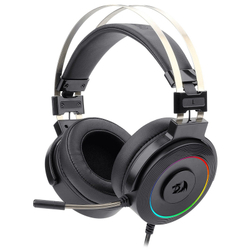 Fotoja e Kufje Lojrash Redragon Lamia 2 Lunar H320W Black RGB USB