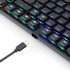 Fotoja e Tastierë lojrash mekanike Redragon APS TKL K607 RGB Red-Switch, Picture 2