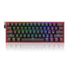 Fotoja e Tastierë lojrash mekanike me valë/tela REDRAGON Fizz Pro BlackK616 RGB, Picture 1