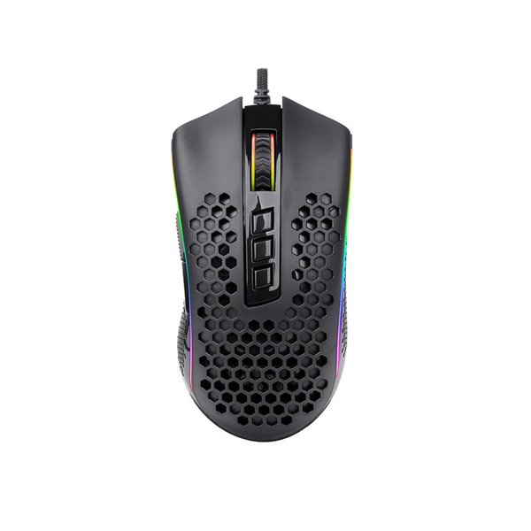 Fotoja e Maus lojërash Storm Redragon M808, i zi, 12.400DPI