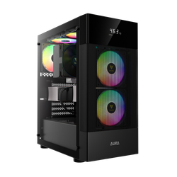 Fotoja e Kase AURA GC5 KASTE MID-TOWER MESH RGB DIGJITALE
