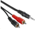 Fotoja e Kabllo PremiumCord kjackcin10, Jack 3.5mm në x2 RCA (Cinch), 10m, Picture 1