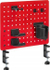 Fotoja e Tabelë organizuese Powerton Pegboard, çelik, e kuqe/zezë, Picture 1