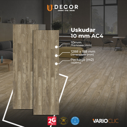 Fotoja e Laminat Yıldız Entegre Varioclic Uskudar, 10mm AC4, 1 pako 1.628 m2