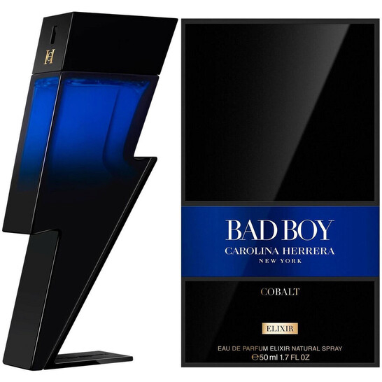 Fotoja e Eau de Parfum Carolina Herrera Bad Boy Cobalt Elixir, 50ml