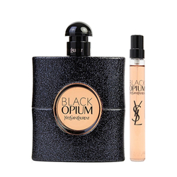 Fotoja e Set Eau de Parfum Yves Saint Laurent Black Opium 90 ml + një version kompakt 10 ml