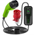 Fotoja e Karikues për vetura elektrike Qoltec Mobile EV Charger, 2-in-1, Type 2, SCHUKO, 3.5kW, 230V, LCD, 5m, Picture 1