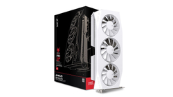 Fotoja e Kartelë grafike XFX Mercury RX 9060XT OC, 16GB, e bardhë