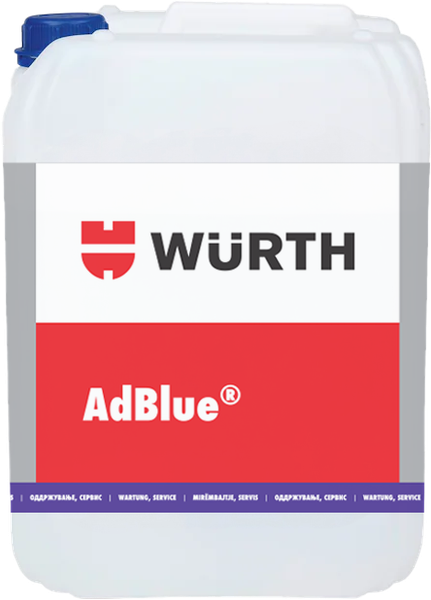 Fotoja e Aditiv për diesel Würth ADBLUE, 10L