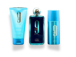 Fotoja e Set kozmetik Afnan 9AM Dive, EDP 100 ml + deodorant sprej 150 ml + xhel dushi 150 ml