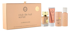 Fotoja e Set për femra Armaf Club De Nuit Women, EDP 30 ml + deodorant 75 ml + krem për duar 50 ml + sprej për flokë 55 ml