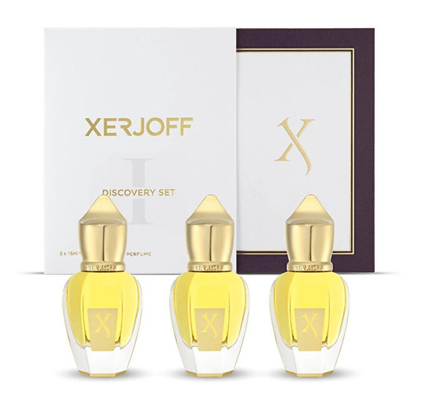 Fotoja e Set kozmetik Xerjoff, parfum Cruz Del Sur II 15 ml + EDP Erba Pura 15 ml + parfum Uden Overdose 15 ml