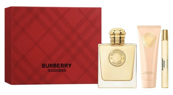 Fotoja e Set për femra Burberry Goddess, EDP 100 ml + losion trupi 75 ml + EDP 10 ml
