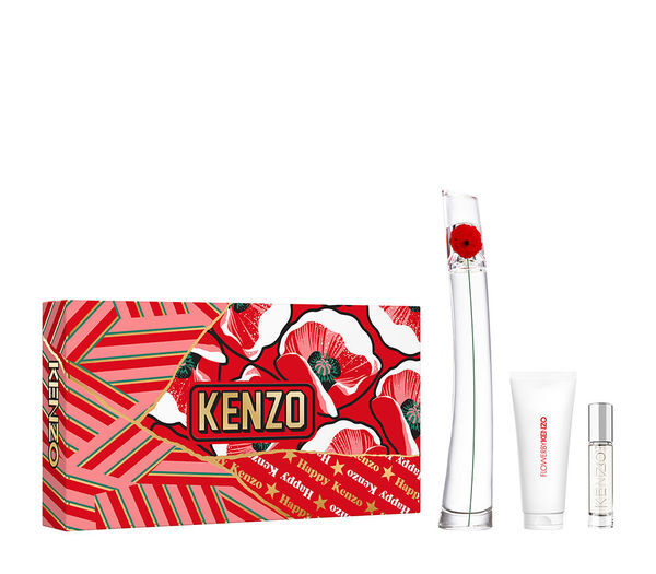 Fotoja e Set për femra Kenzo Flower, EDP 100 ml + losion trupi 75 ml + EDP 10 ml