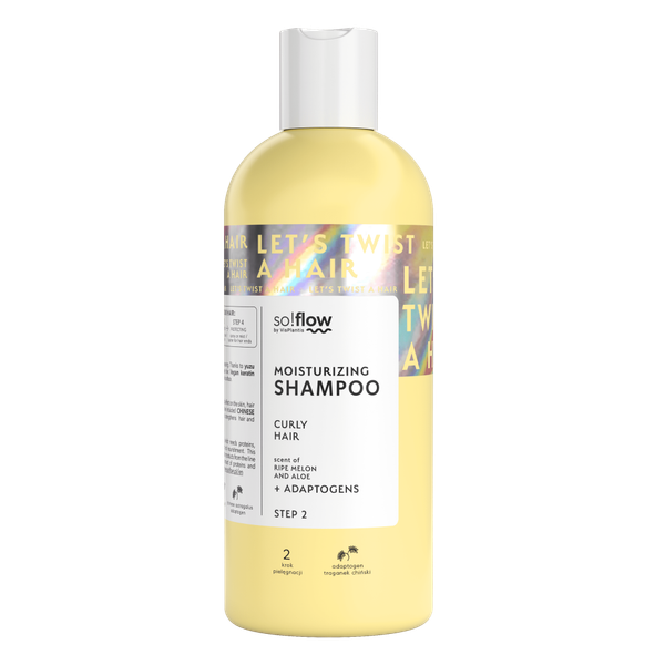 Fotoja e Shampo për flokë kaçurrela So!Flow Ripe Melon and Aloe, 400ml