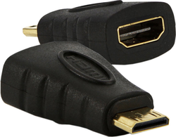 Fotoja e Përshtatës Akyga (AK-AD-04) HDMI Mini - HDMI, i zi