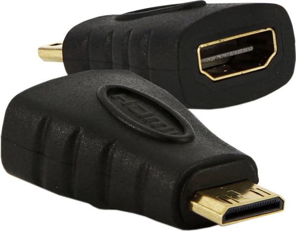 Fotoja e Përshtatës Akyga (AK-AD-04) HDMI Mini - HDMI, i zi