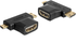 Fotoja e Përshtatës AV Delock HDMI Micro - HDMI Mini - HDMI, i zi, Picture 1