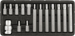 Fotoja e Set kaçavidash Yato Torx, T20-T55, 15, copë