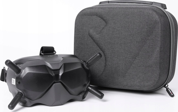 Fotoja e Çantë mbrojtëse Sunnylife për DJI FPV Goggles V2, e hirtë