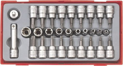 Fotoja e Set çelësash Teng Tools TTTX30 TX, 1/4″ dhe 3/8″