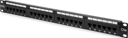 Fotoja e Panel rrjeti Digitus 19" 1U me 24 porta RJ45, LSA Cat.5e (DN-91524U)