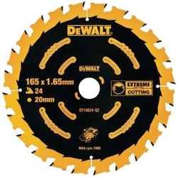 Fotoja e Disk prerës për dru Dewalt DT10624-QZ, 165mm