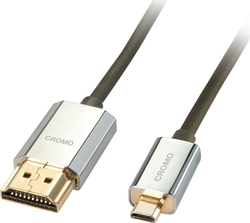 Fotoja e Kabllo HDMI Lindy Micro-HDMI 41678, 3 m, argjendi