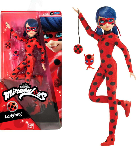 Fotoja e Kukull Bandai Miraculous Ladybug + aksesorë