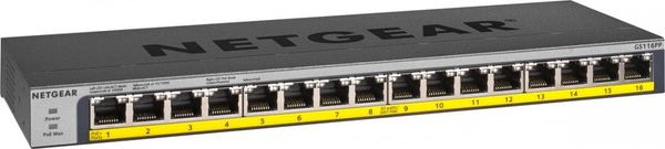 Fotoja e Switch NETGEAR GS116PP-100EUS, 16x Gigabit Ethernet, PoE+
