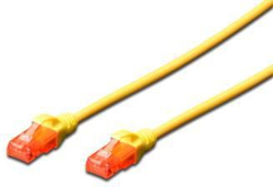 Fotoja e Kabllo rrjeti Digitus UTP Patch Cord, CAT.6, 2 m, e verdhë