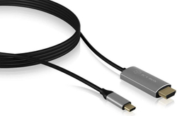 Fotoja e Kabllo RaidSonic Icy Box USB C - HDMI IB-CB020-C, 1.8m, e hirtë