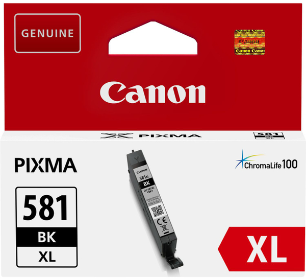 Fotoja e Ngjyrë printeri Canon CLI-581BK XL, e zezë