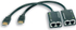 Fotoja e Zgjerues HDMI Techly, RJ45 x2, 0.15m, i zi, Picture 1