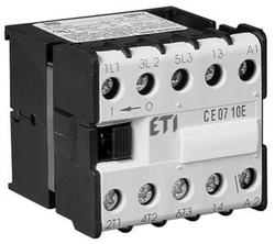 Fotoja e Kontaktori i energjisë Eti-Polam CE07.10-230V-50/60Hz 7A 3P 230V AC 1Z 0R