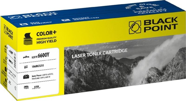 Fotoja e Toner Black Point LCBPX6600Y, i verdhë