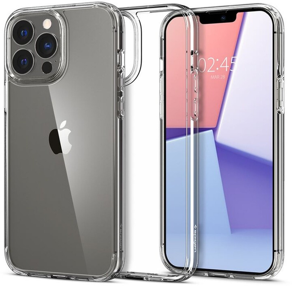 Fotoja e Mbrojtëse Spigen Ultra Hybrid për Apple iPhone 13 Pro Max -  transparente
