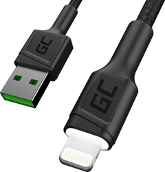 Fotoja e Kabllo USB Green Cell GCRay USB-Lighting 200cm, dritë e pasme LED